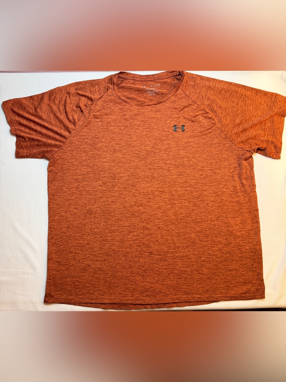 Under Armour Men’s Heathered Rust Short Sleeve Performance Tee